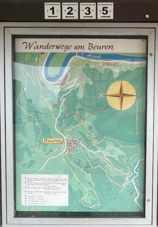 Ferienwohnung Hansen Beuren  Buitenkant foto